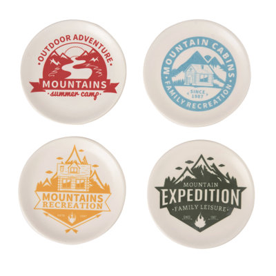  Ensemble de sous-verres 4 pièces Dolomite