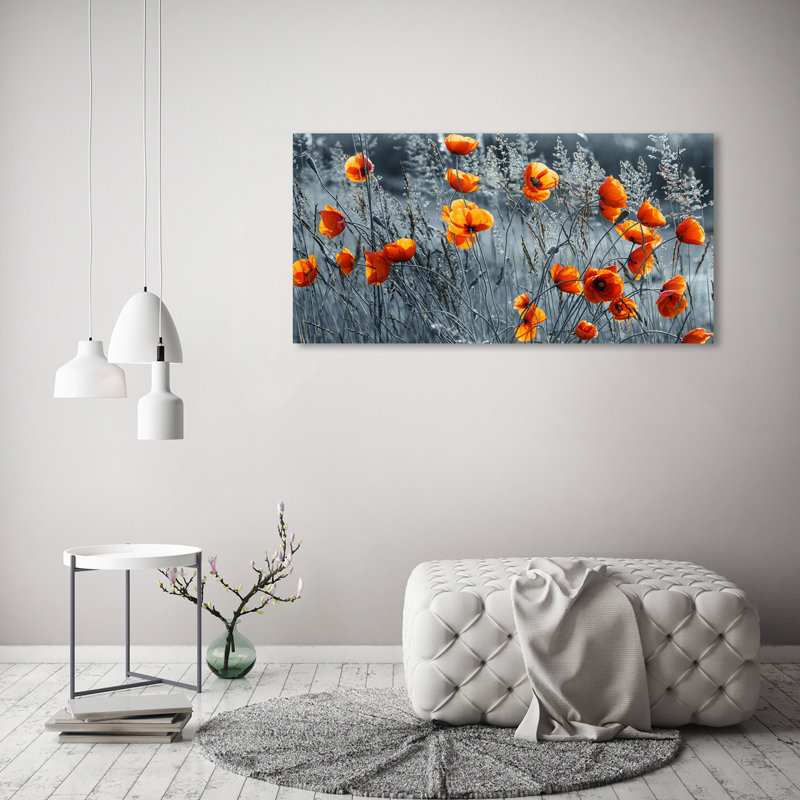 Field Poppy - No Frame Print on Canvas
