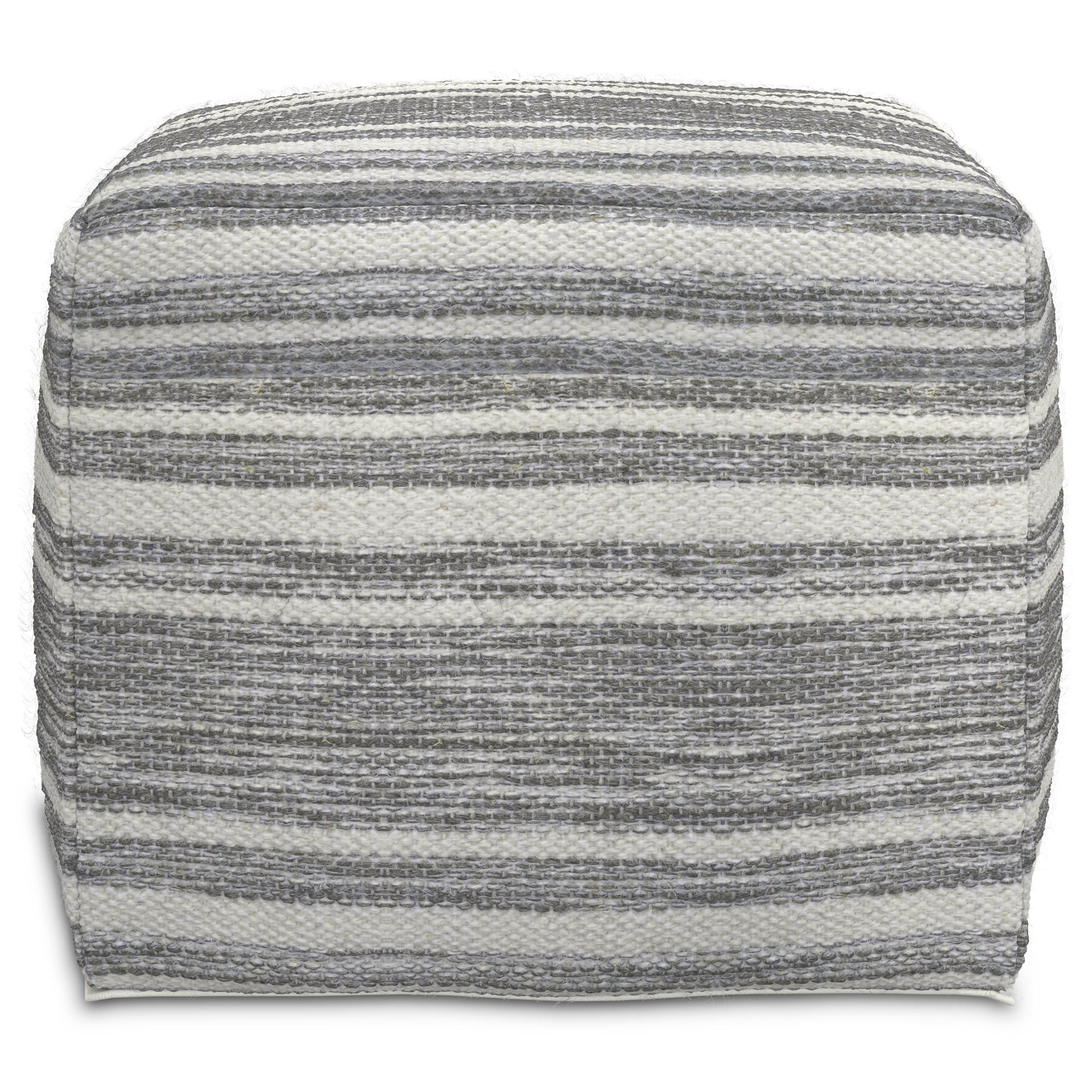 Dovecove Harith Upholstered Pouf | Wayfair