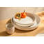 Cloud Terre Iceland  Stoneware, 10.75"  Dinner Plate (Set of 4), Volcanic Gray-249473759