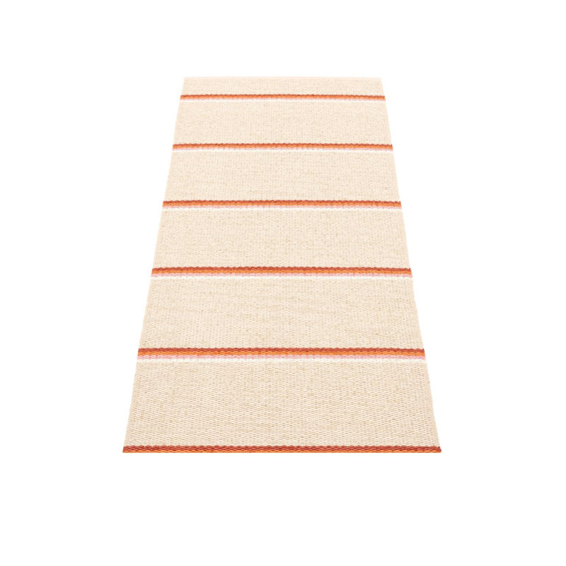 Rug OLLE BRICK 2.25 x 6 ft, Runner 2'4" x 6'