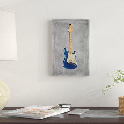 Fender Stratocaster 57' Graphic Art on Wrapped Canvas -  East Urban Home, 58009577AD22451D9CD7699777F62F98