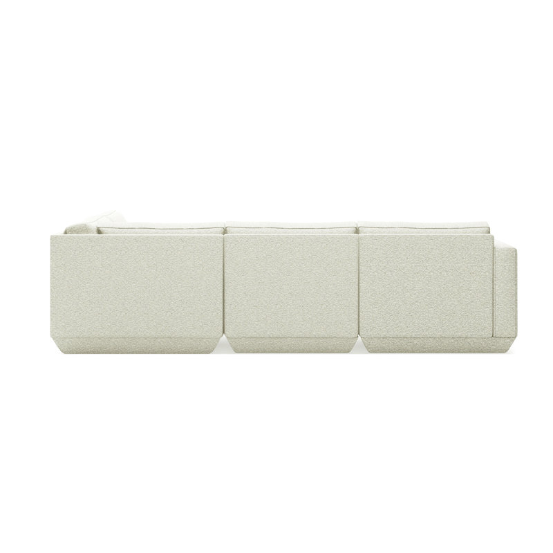 Podium 4 PC Lounge Sectional A, Fossil