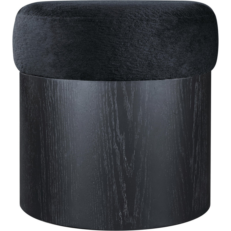 Repose-pieds / tabouret Asai, Noir, noir, noir, noir, Noir