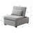 Folding Ottoman Sofa Bed Gray-68841216