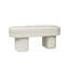 Chenille Upholstered Bench