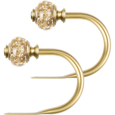 Embrasses décoratives pour rideaux (paquet de 2/1 paire)