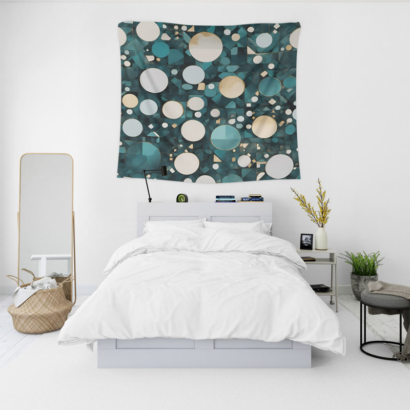 Tapisserie murale, H 88 po x l 104 po