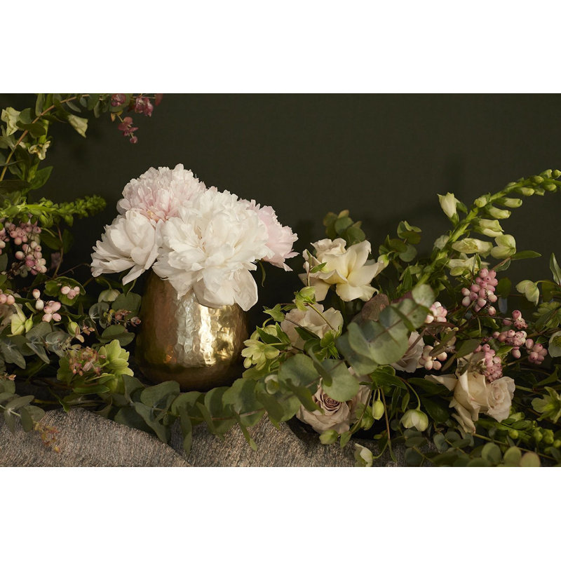 Pot à fleurs en métal Shalim Hux