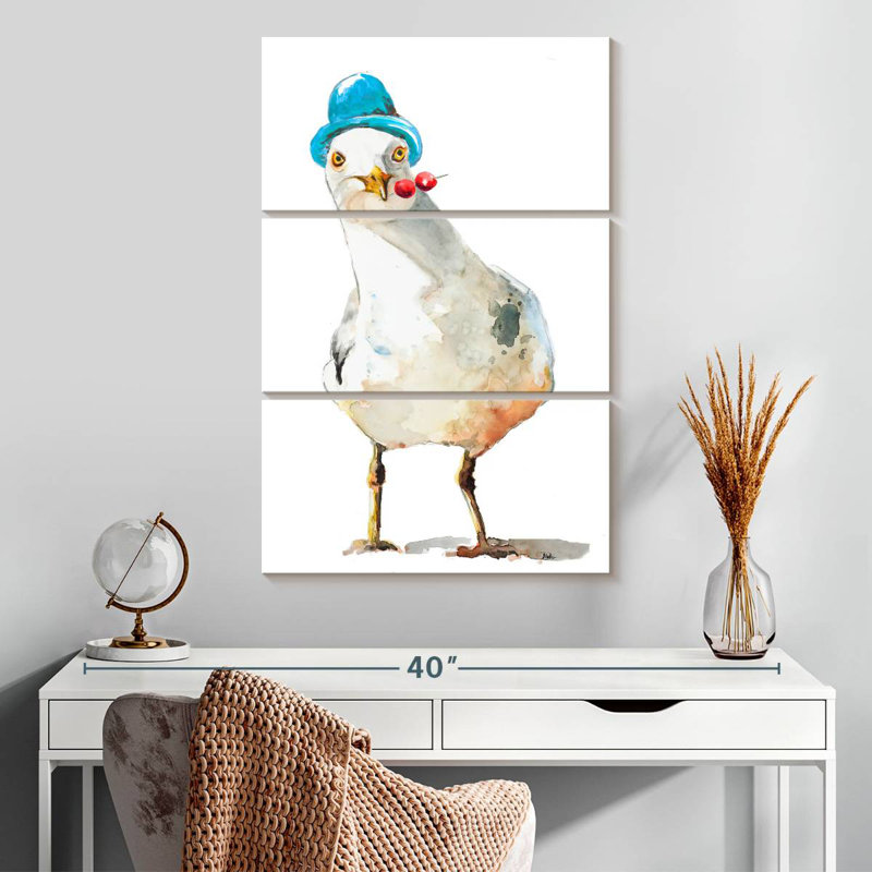 Brampt Silly Seagull, 32" H x 20" W