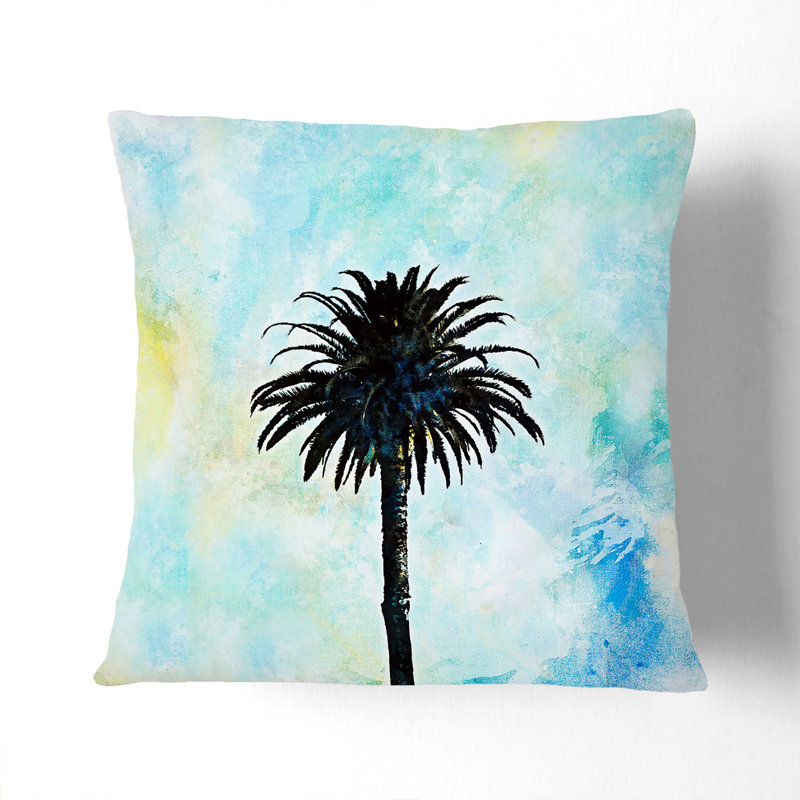 Square Throw Cushion, Black, 40cm H x 40cm W x 15cm D