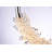 3-Light Dimmable LED Chandelier with Crystal Accents-40319584