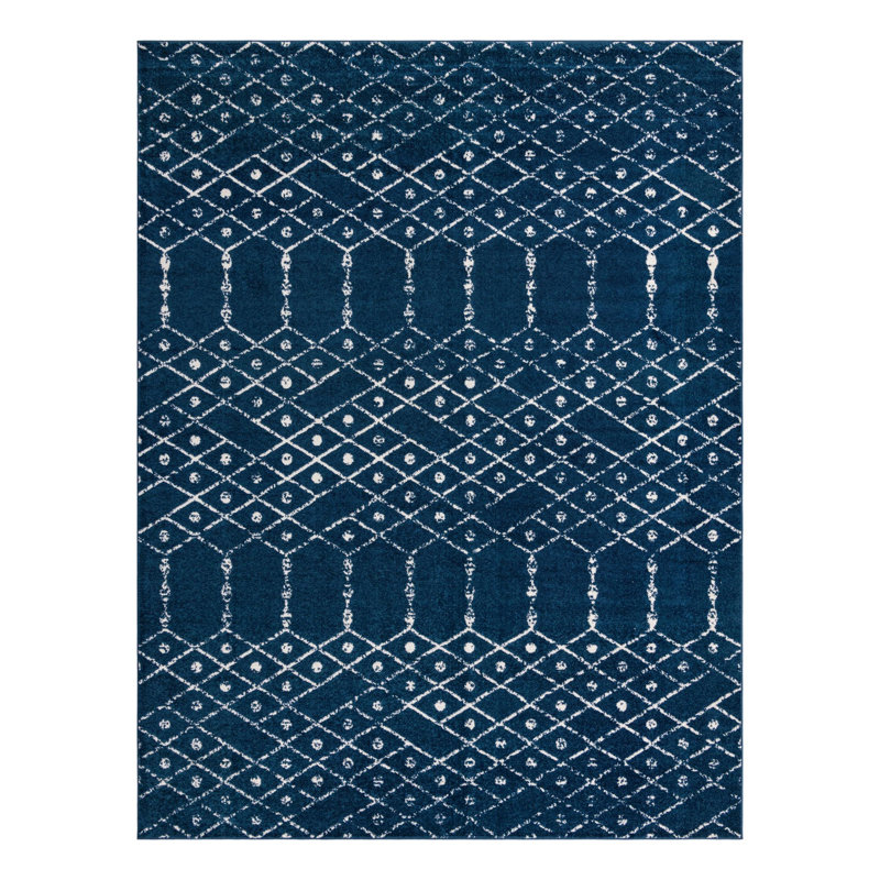 Lenwood Geometric Indoor Rug, Rectangle 10' x 13'