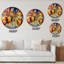 Peinture de paysage urbain Rainy Street - horloge murale traditionnelle-59914706