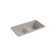 IronTones® Kohler 33" L x 18.75" W Drop-in Smart Divide Double-Equal Kitchen Sink