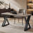 Heavy-Duty Computer Desk, 55" Simple Study Desk Writing Table
