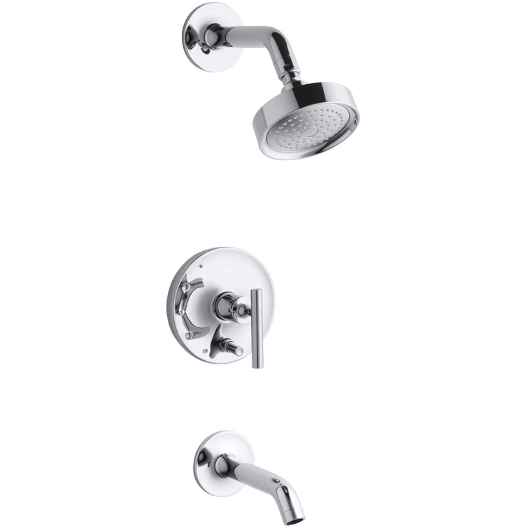 Purist® Rite-Temp Pressure-Balancing Bath and Shower Faucet with Lever Handle