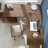 Conway L-Shaped Metal Base Writing Desk