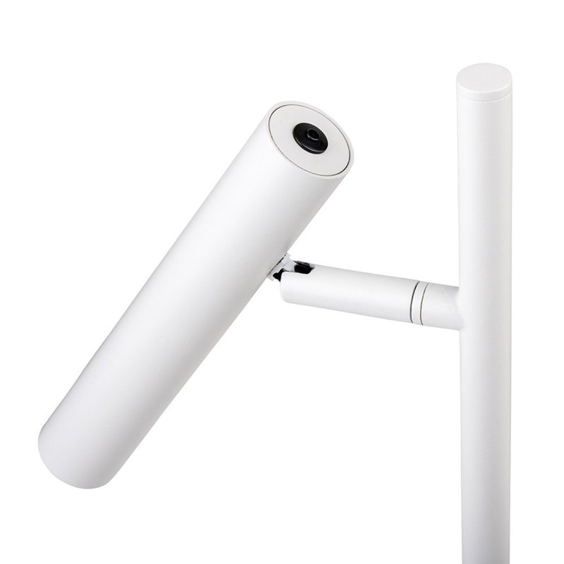 Metal Desk Lamp, White