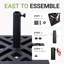 33lbs Base de parasol de patio robuste, porte-parapluie 17,7 po carré pour parasols 1,5 po et 1,9 po de diamètre