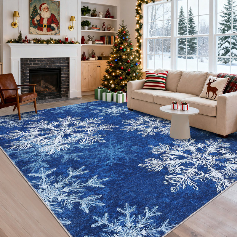 Tapis Christmas Christmas, Rectangle 9 pi x 12 pi