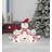 Plush Snowman Lighted Display