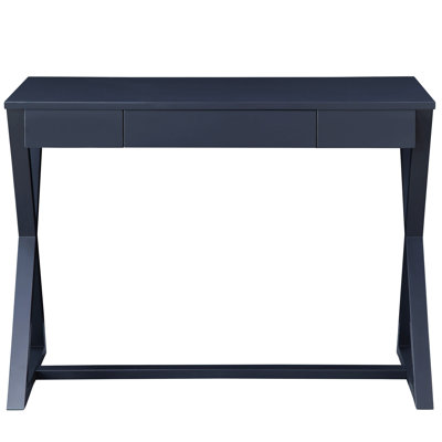 Rectangular Charcoal Console, 1 Drawer And Support Console Table With Drawer, Base For Home Decor