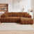 Chenille orange est en rupture de stock
