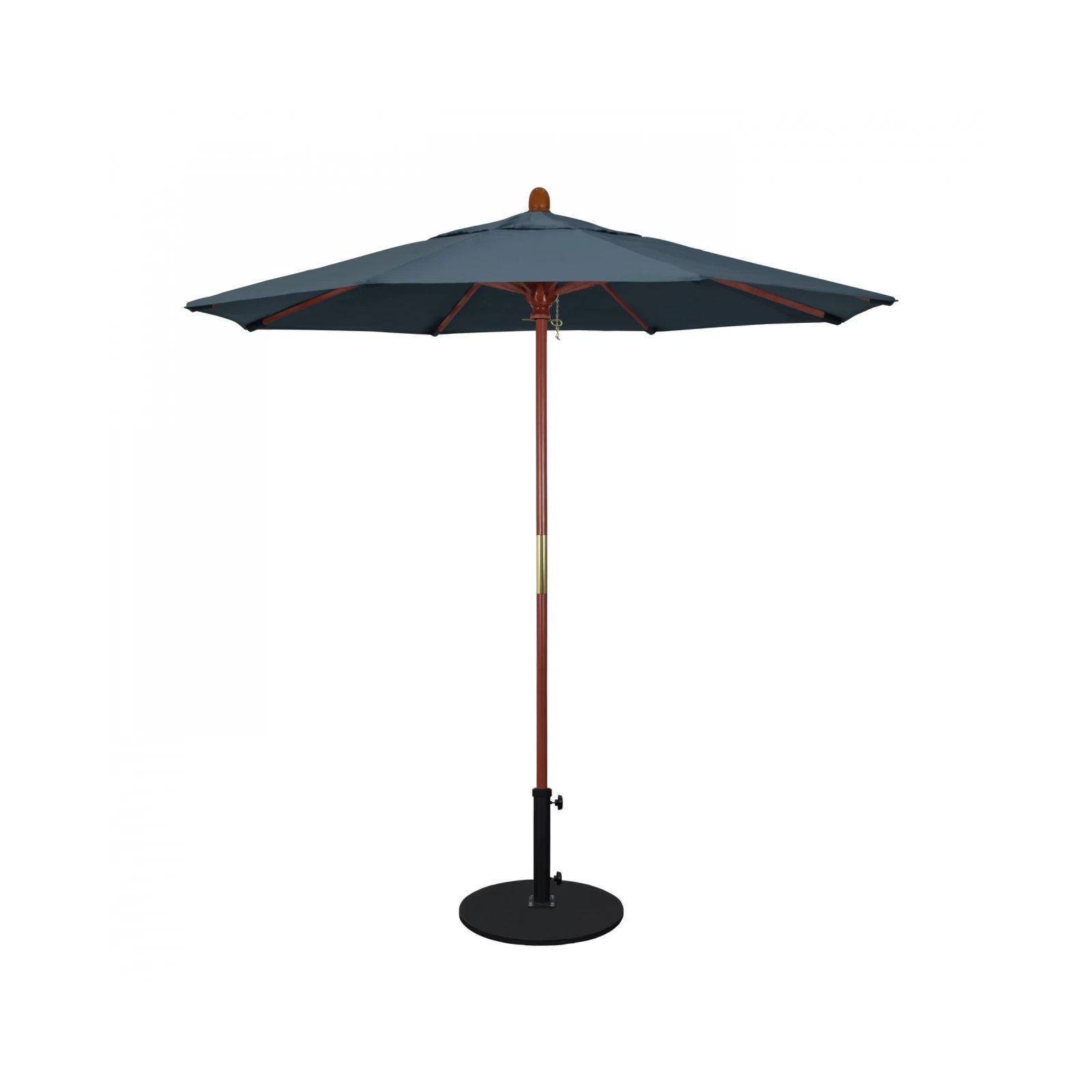 Manford 90'' Outdoor Umbrella, Sapphire Performance Canvas