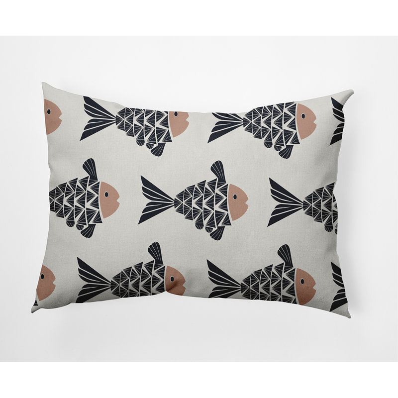 Animal Print Reversible Throw Pillow, Mauve, 14" x 20"
