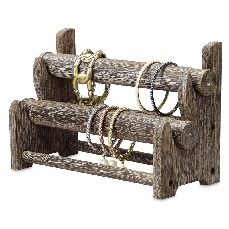 Support à bijoux en bois