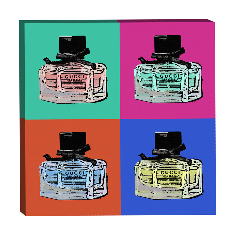 Bottles ala Warhol 24x24