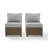 Deo Wicker Outdoor Armless Lounge Chair-961965777-961965789