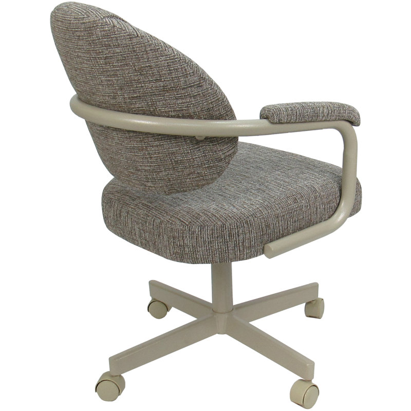 Chaise avec accoudoirs Magaw, Beige