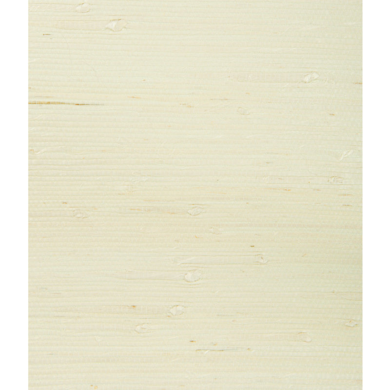 12'L x 36" W Wallpaper Panel, Beige/White