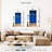 Lilie Dark Blue Front Door-108515030