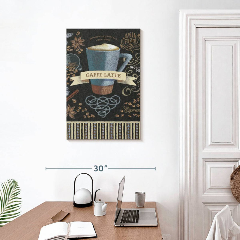 Yarlin Caffe Latte Milk Foam, 30" H x 20" W