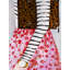 «Fashionable Woman with Leopard Bag», reproduction encadrée brune-1361391748