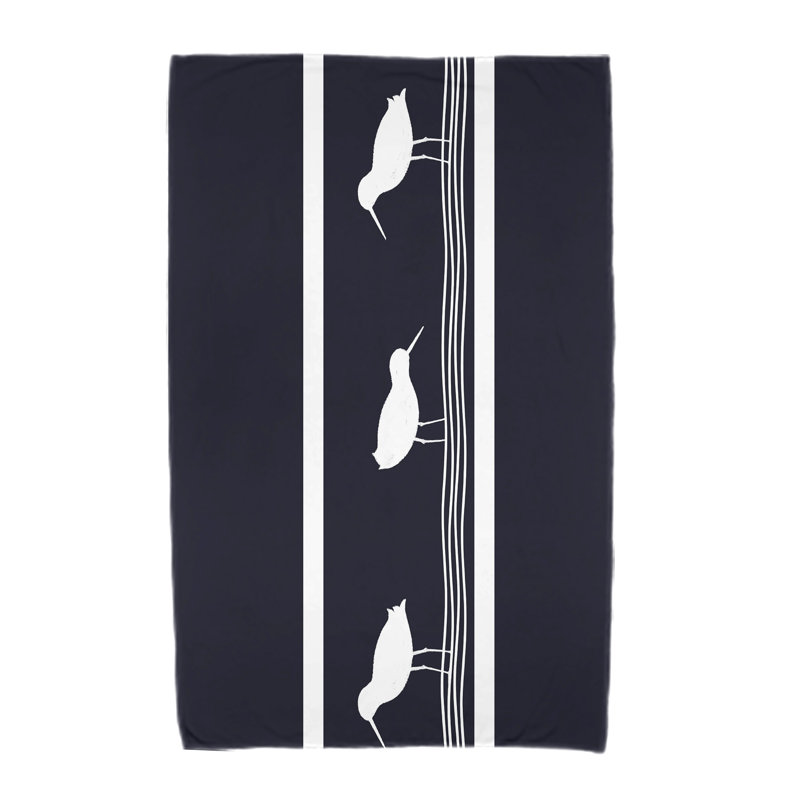 Serviette de plage Ludwig, Bleu marine