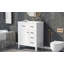 Ensemble de meuble-lavabo avec lavabo 30 po, armoire de salle de bain avec tiroirs, cadre solide et panneau de fibres à densité moyenne (ancien numéro de référence: N725S999222F)-115898896