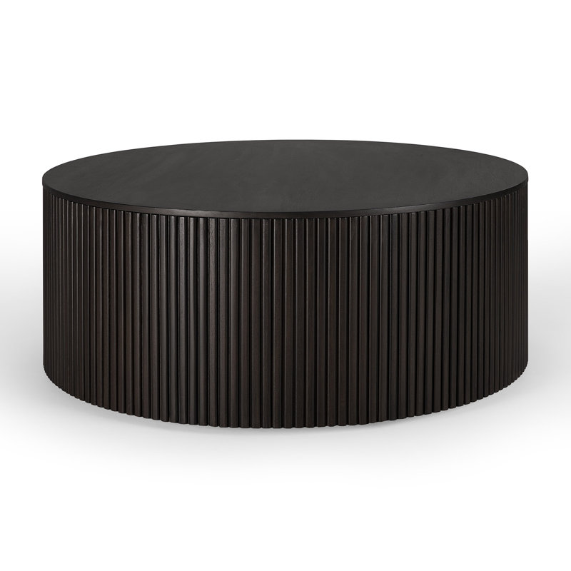 Roller Max Coffee Table, 12" H x 31.5" L x 31.5" W, Espresso