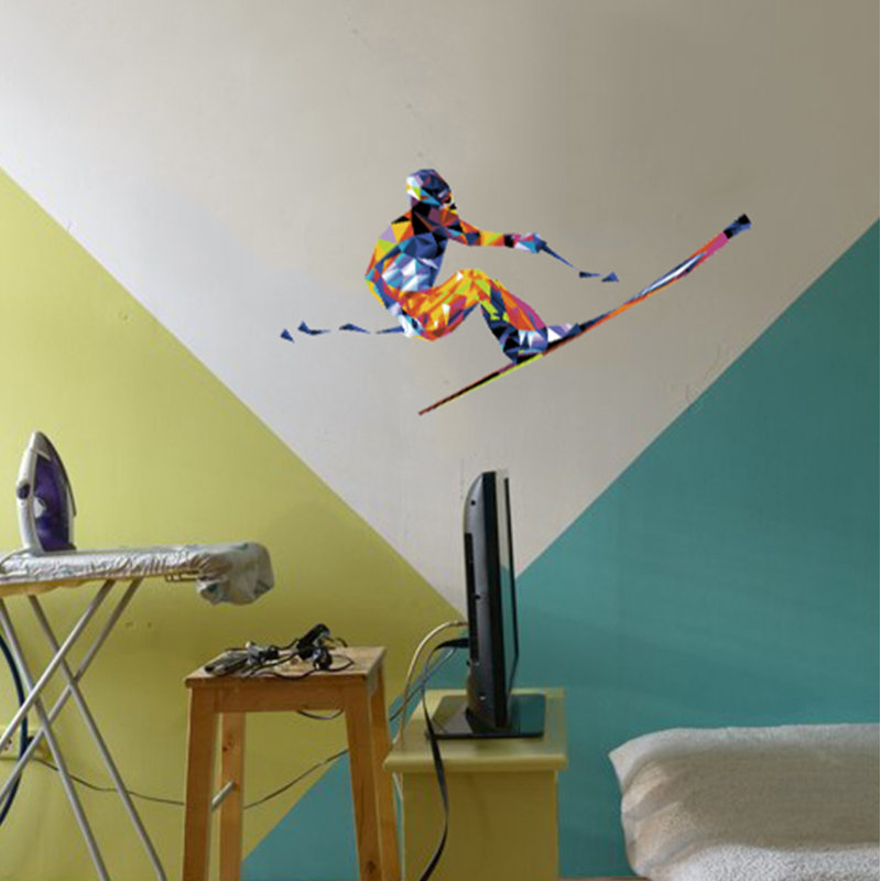 Sports Wall Decal, 22" H x 44" W