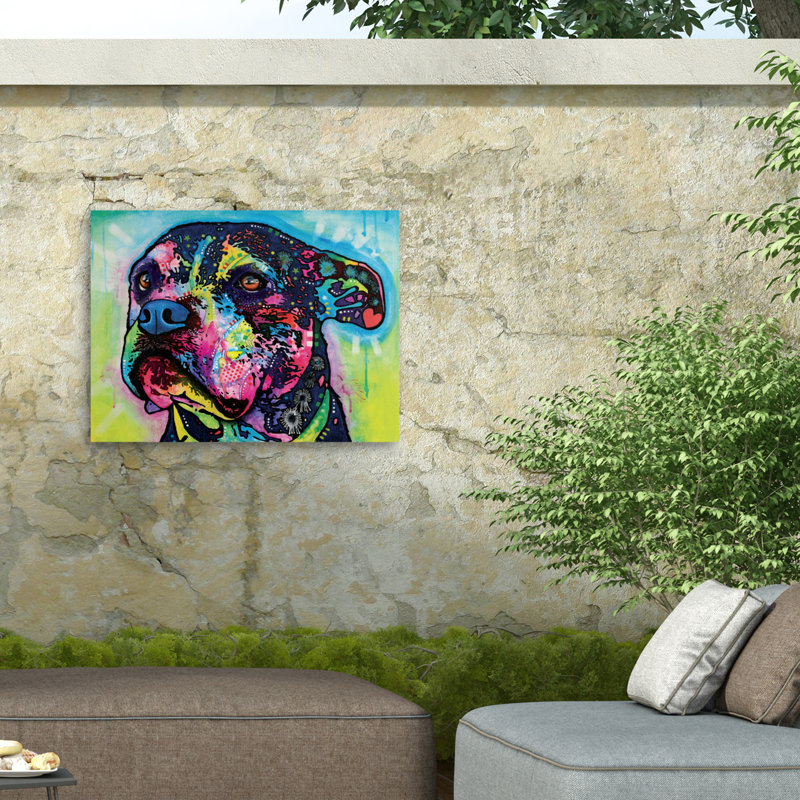 Toile extérieure Dean Russo Anni, H 14 po x l 19 po x P 1,5 po