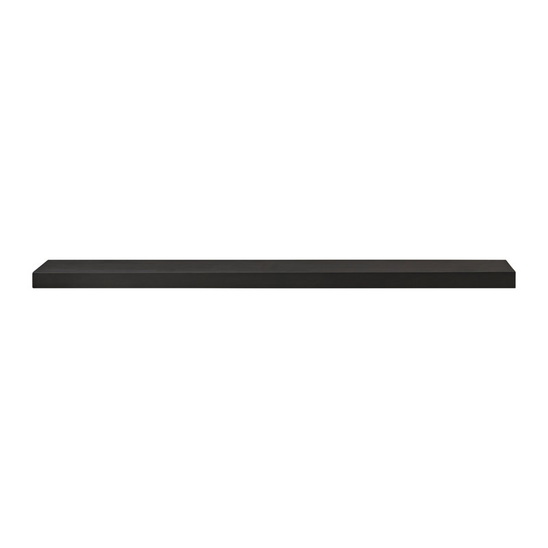 Tablette flottante en érable 36 po Alma - 2 po de hauteur - Finition teinte sable, Teinture sable, 36"