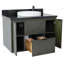 Ensemble de meuble-lavabo simple mural 37 "37"-27873507