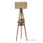 Livia 153cm Brown Tripod Floor Lamp