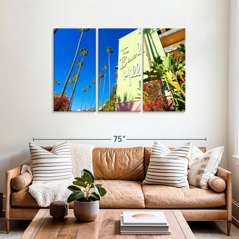 The Beverly Hills Hotel II, 36" H x 57" W