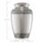 Decorative Full-sized Memorial Urn, Silver