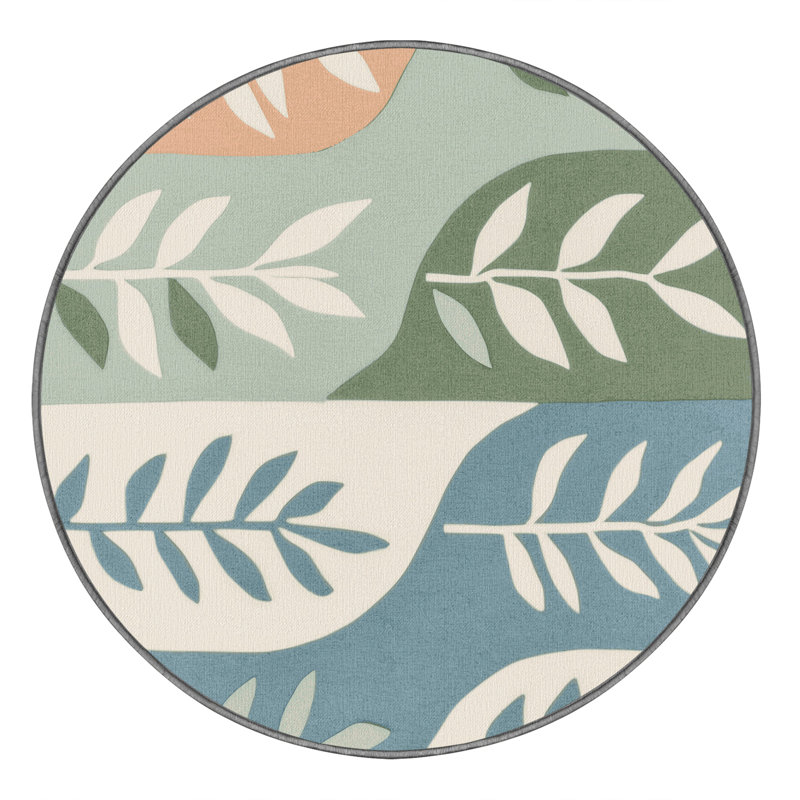 Tapis Soft Bloom, Rond 3 pi