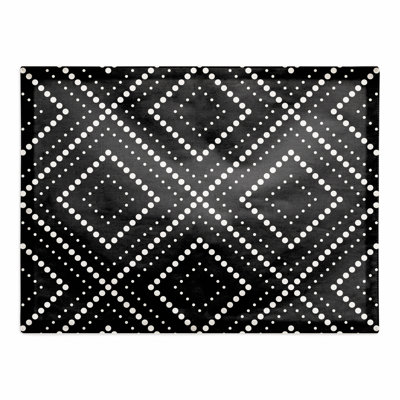 Napperon Black Dot Diamonds